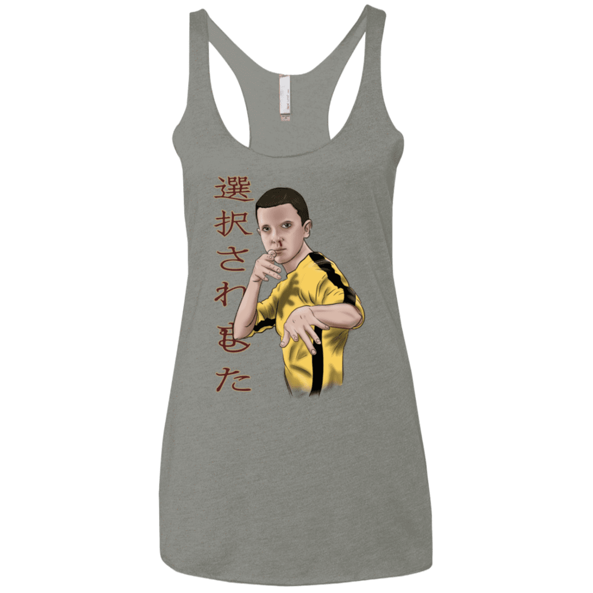 T-Shirts Venetian Grey / X-Small ELEEven Women's Triblend Racerback Tank