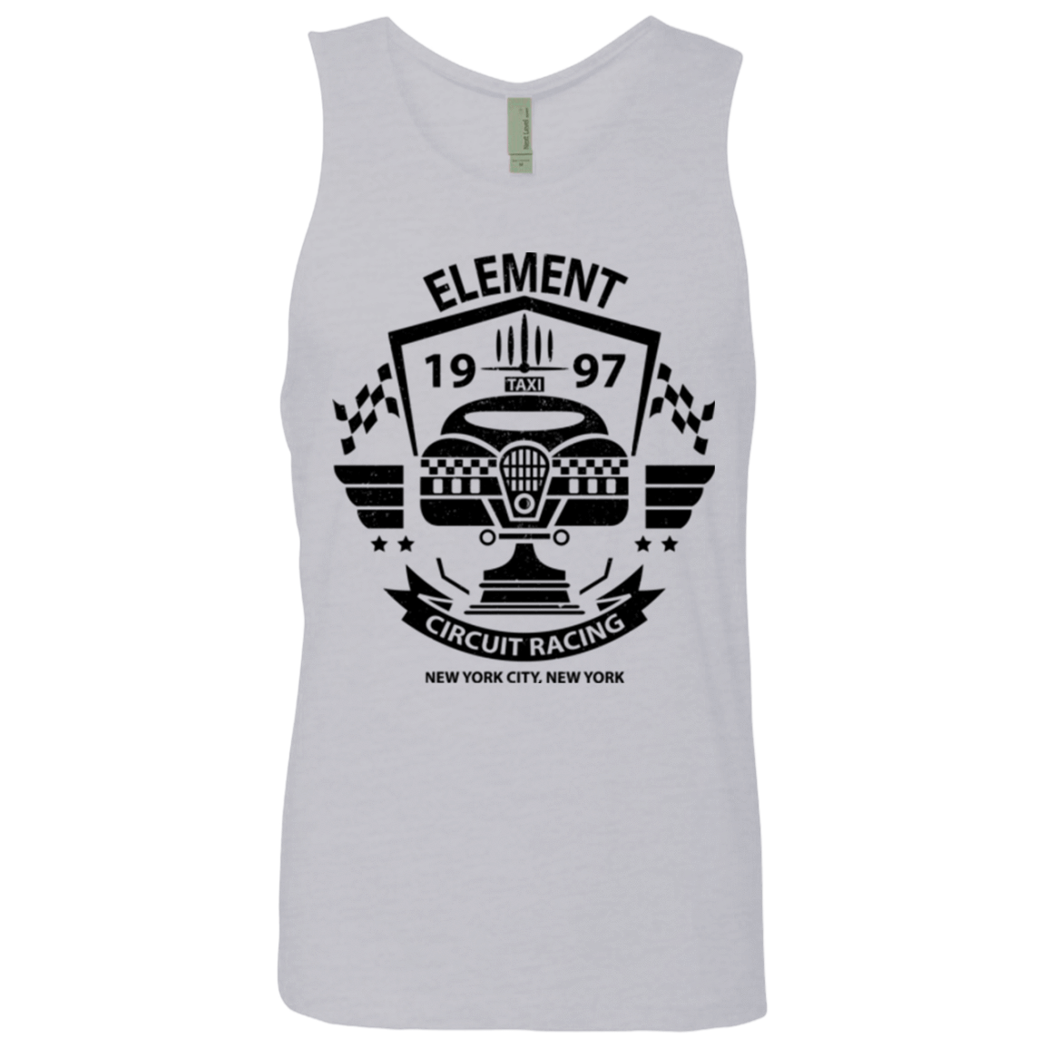 T-Shirts Heather Grey / Small Element Circuit Men's Premium Tank Top