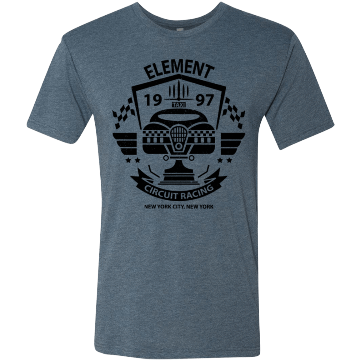 T-Shirts Indigo / Small Element Circuit Men's Triblend T-Shirt