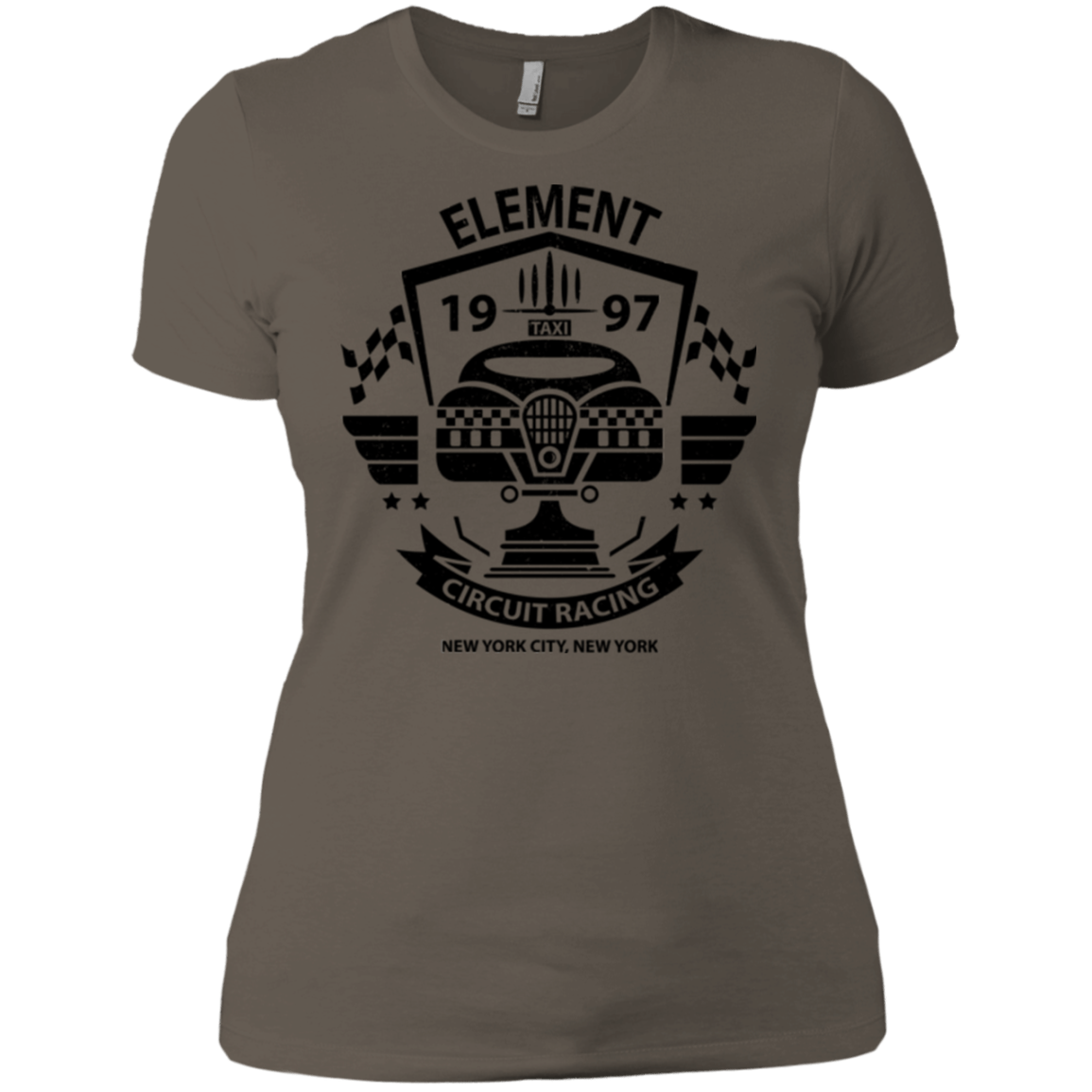 T-Shirts Warm Grey / X-Small Element Circuit Women's Premium T-Shirt
