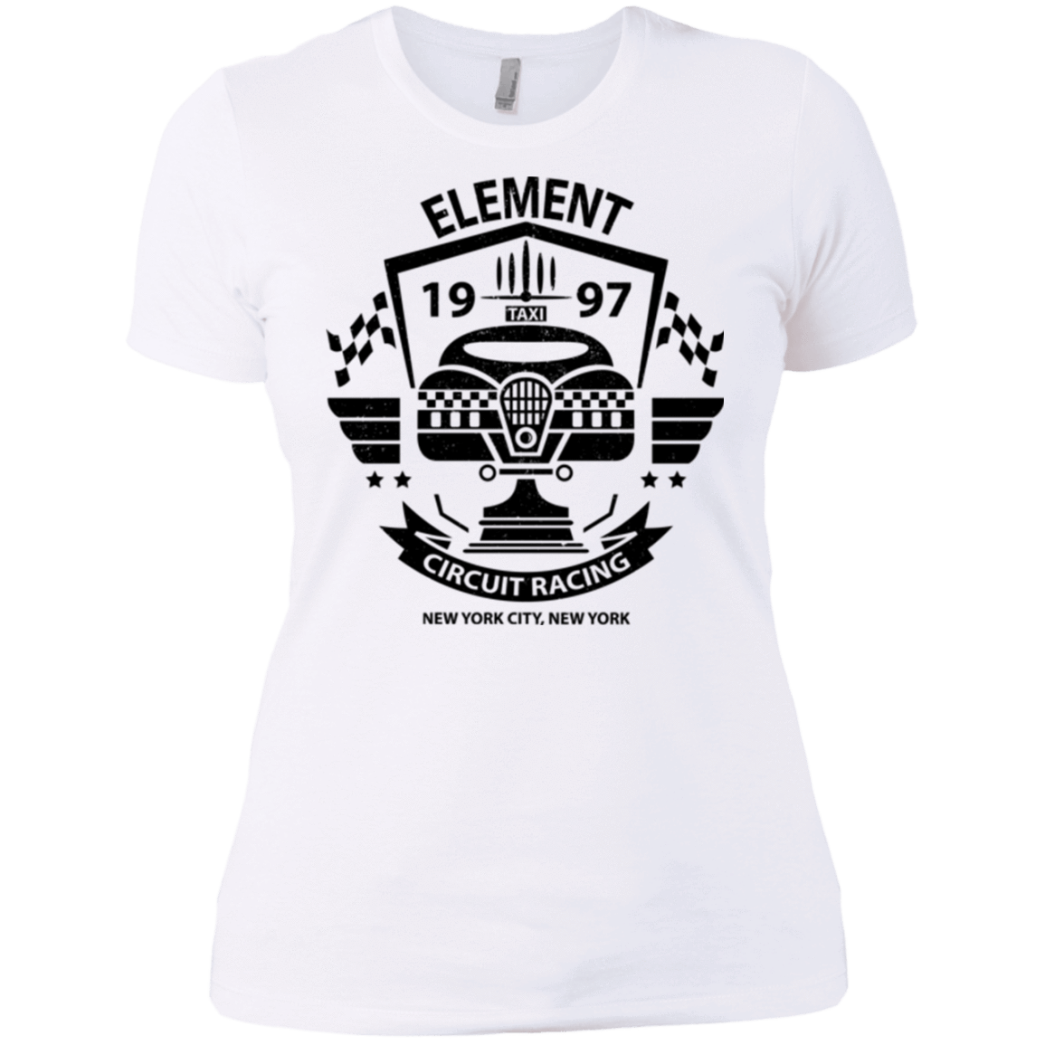 T-Shirts White / X-Small Element Circuit Women's Premium T-Shirt
