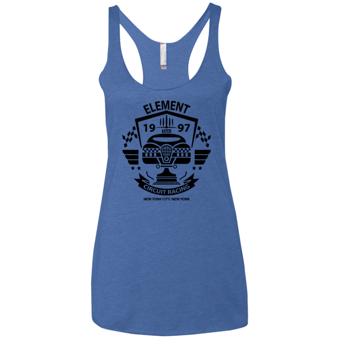 T-Shirts Vintage Royal / X-Small Element Circuit Women's Triblend Racerback Tank