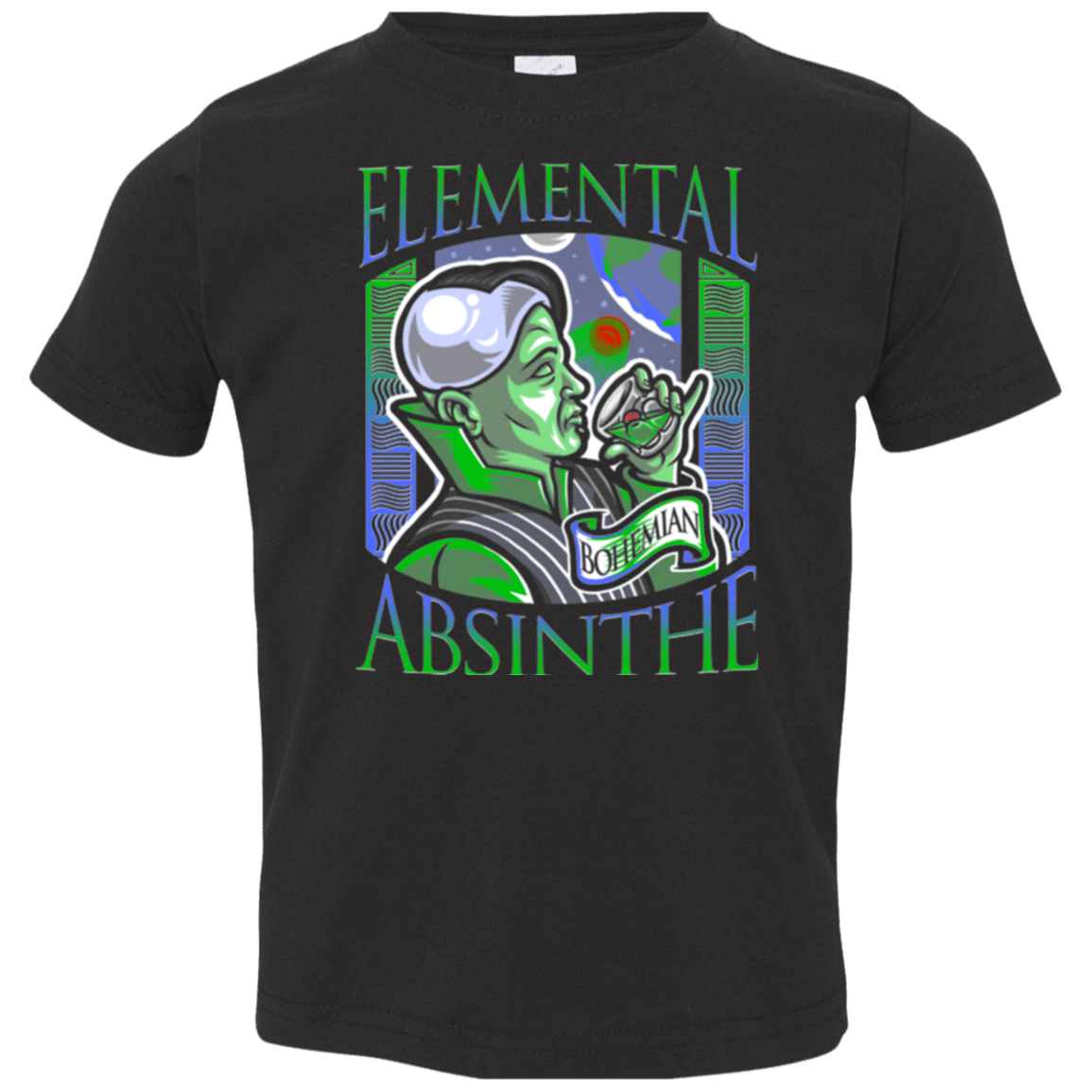 T-Shirts Black / 2T Elemental Absinthe Toddler Premium T-Shirt