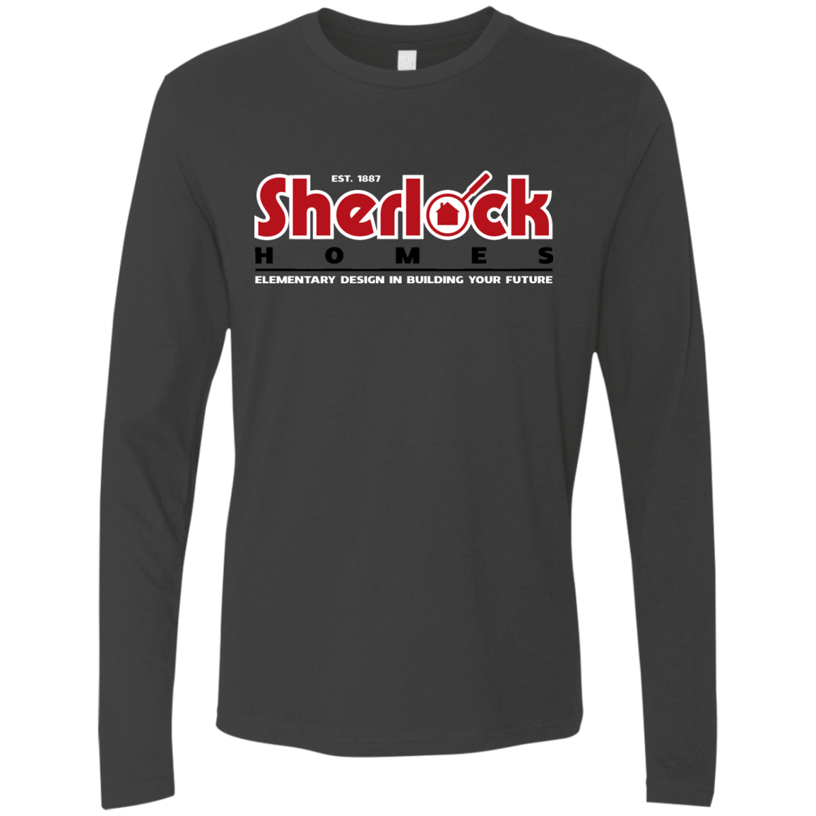 T-Shirts Heavy Metal / Small Elementary Design Men's Premium Long Sleeve