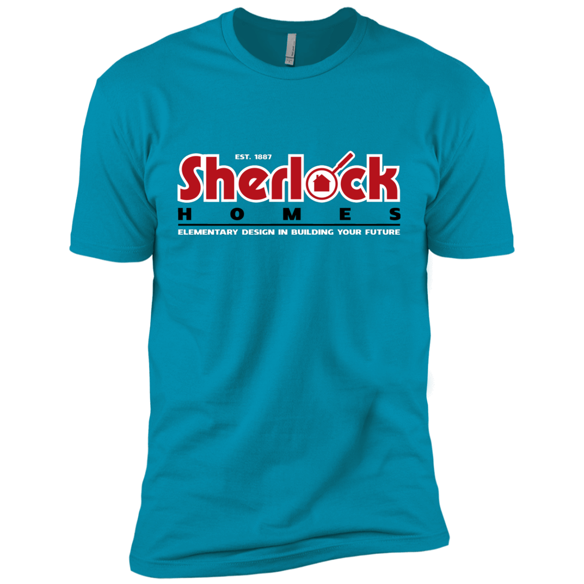 T-Shirts Turquoise / X-Small Elementary Design Men's Premium T-Shirt