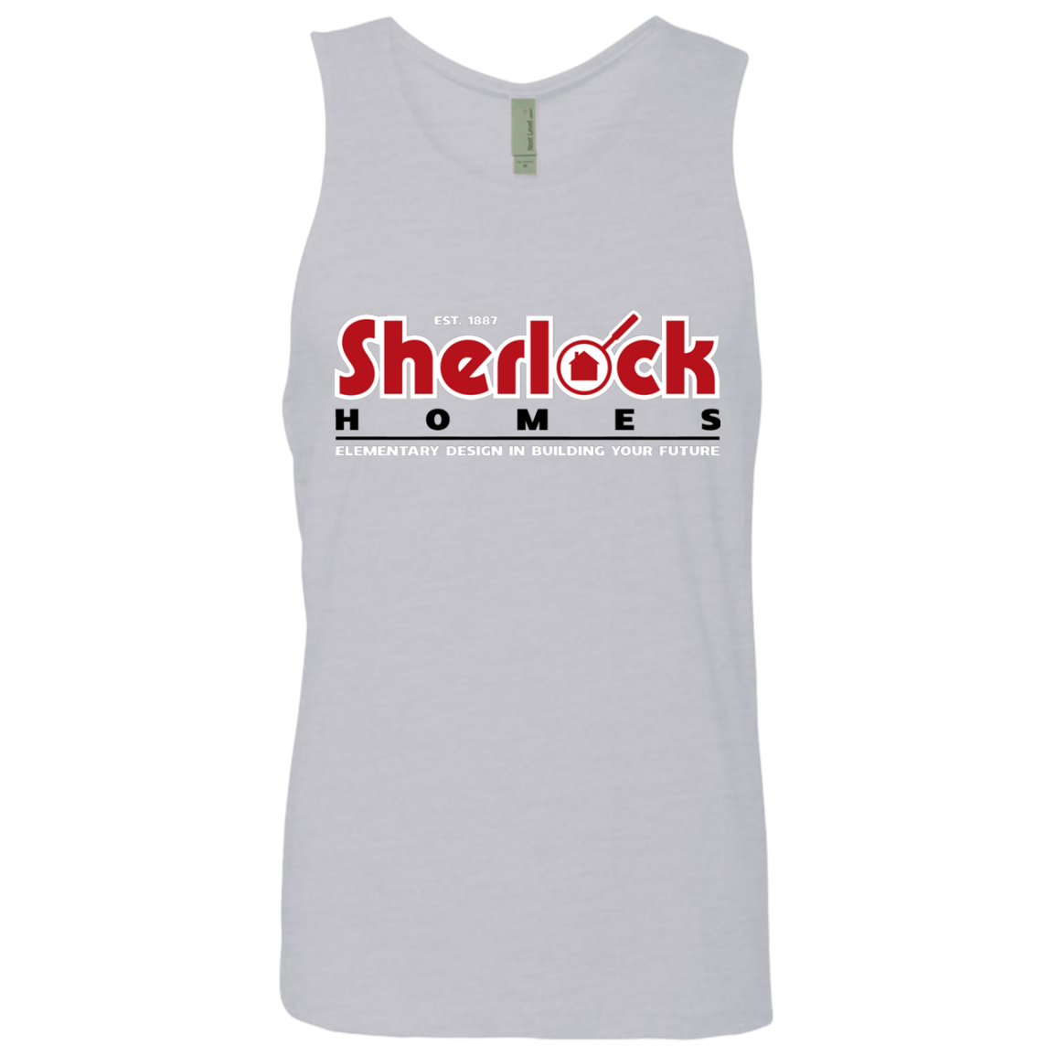 T-Shirts Heather Grey / Small Elementary Design Men's Premium Tank Top