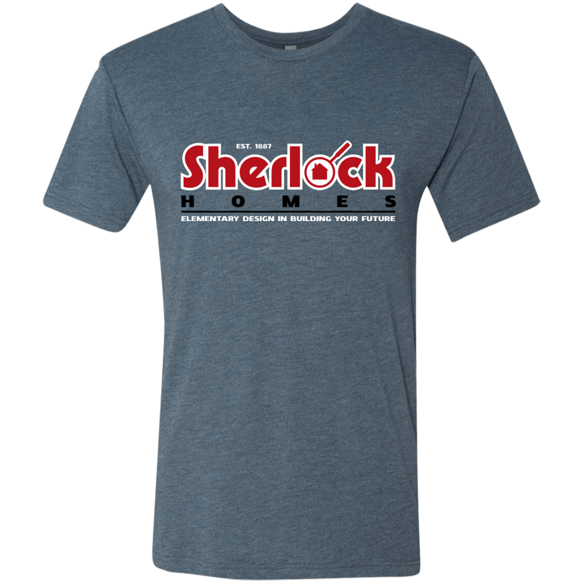 T-Shirts Indigo / Small Elementary Design Men's Triblend T-Shirt