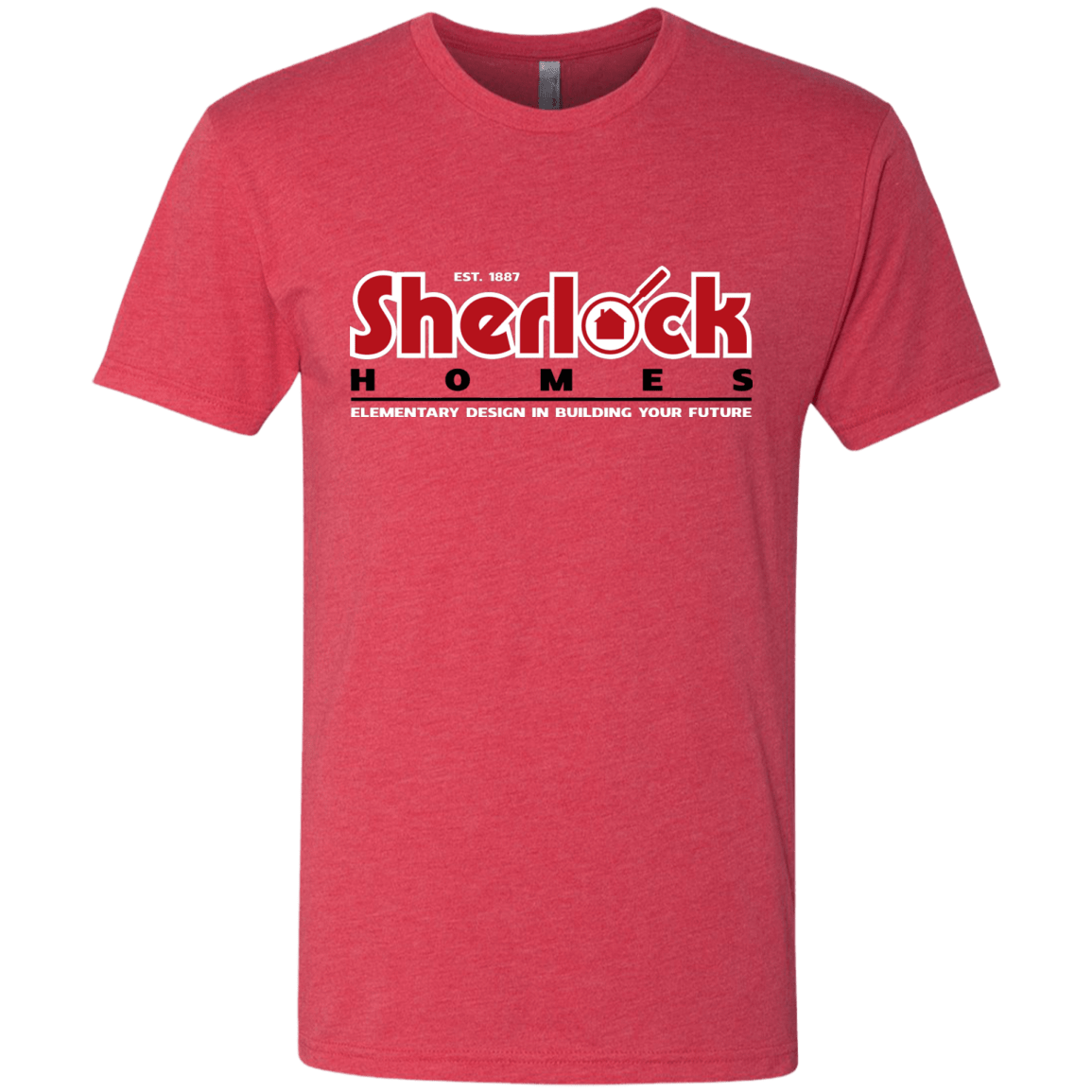 T-Shirts Vintage Red / Small Elementary Design Men's Triblend T-Shirt