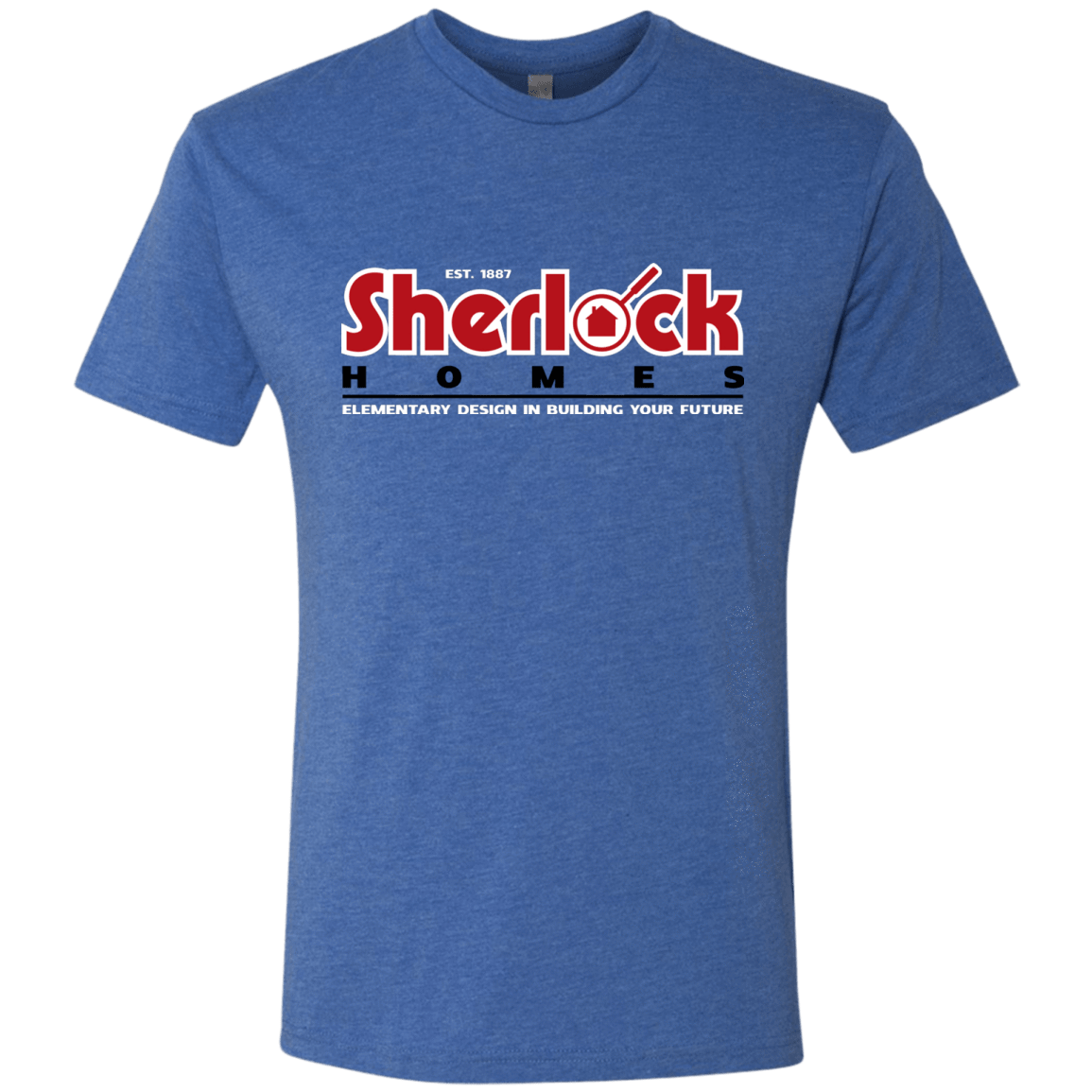 T-Shirts Vintage Royal / Small Elementary Design Men's Triblend T-Shirt