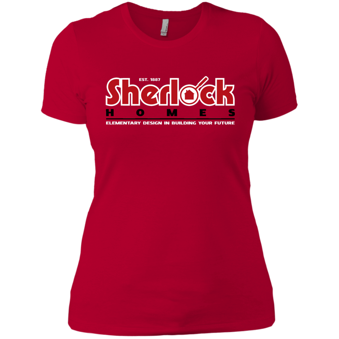 T-Shirts Red / X-Small Elementary Design Women's Premium T-Shirt