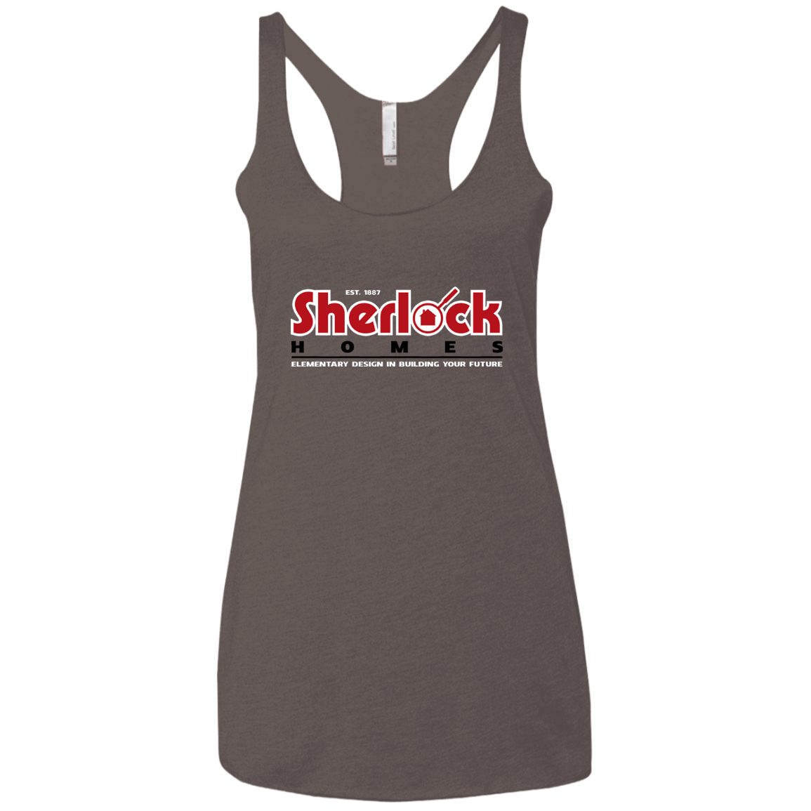 T-Shirts Macchiato / X-Small Elementary Design Women's Triblend Racerback Tank