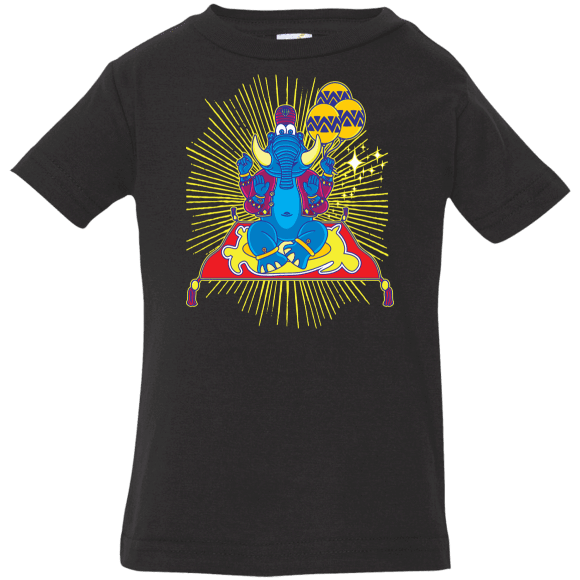 T-Shirts Black / 6 Months Elephant God Infant Premium T-Shirt