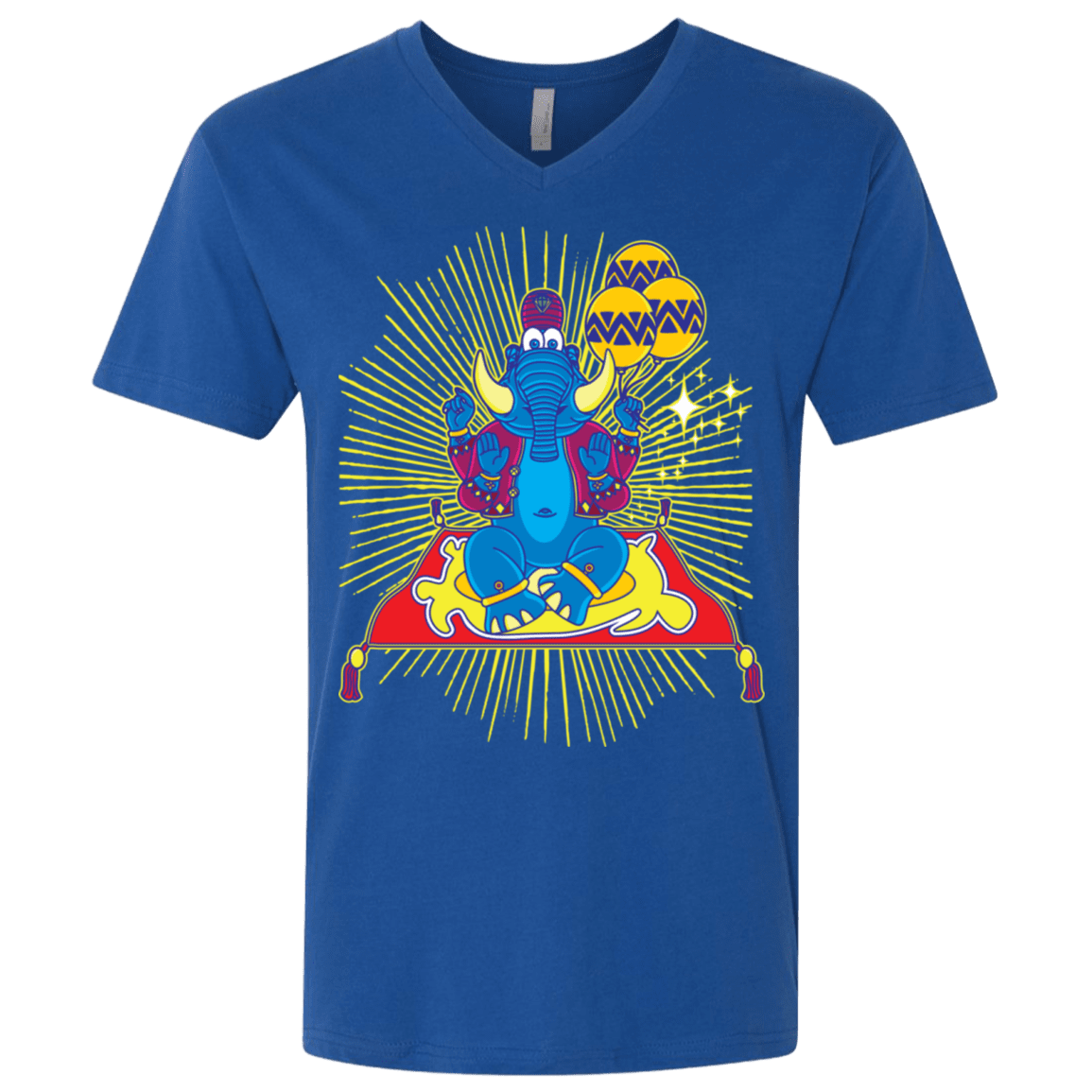 T-Shirts Royal / X-Small Elephant God Men's Premium V-Neck