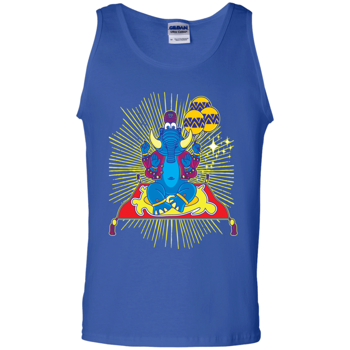 T-Shirts Royal / S Elephant God Men's Tank Top