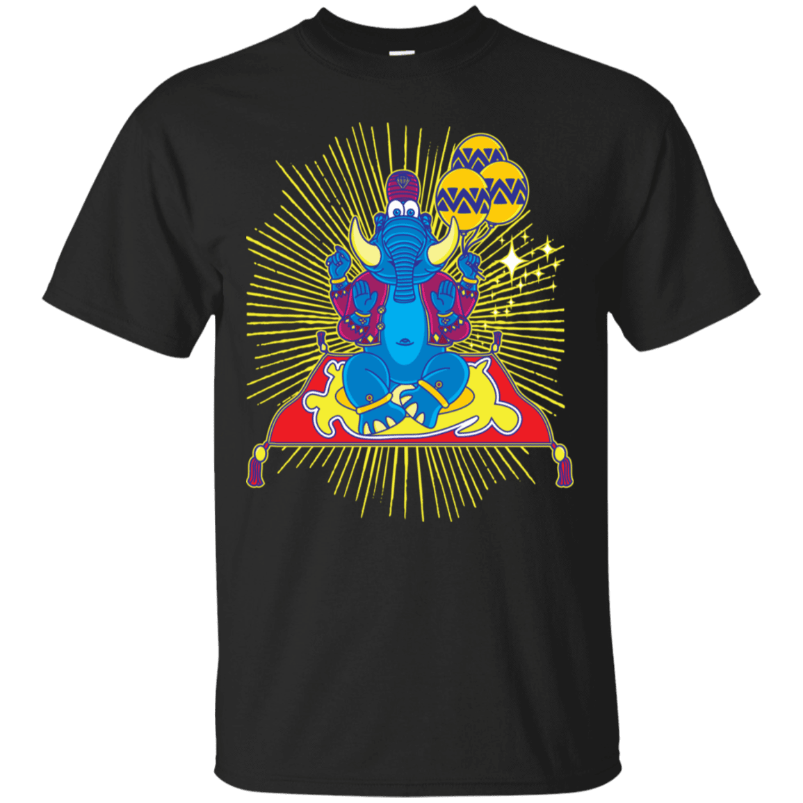 T-Shirts Black / S Elephant God T-Shirt