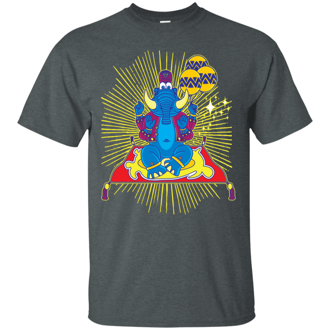 T-Shirts Dark Heather / S Elephant God T-Shirt