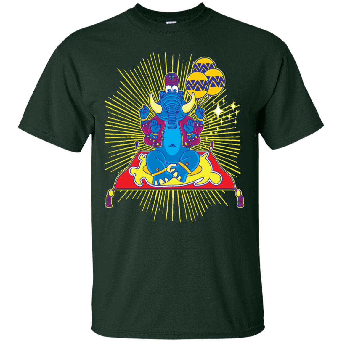 T-Shirts Forest / S Elephant God T-Shirt