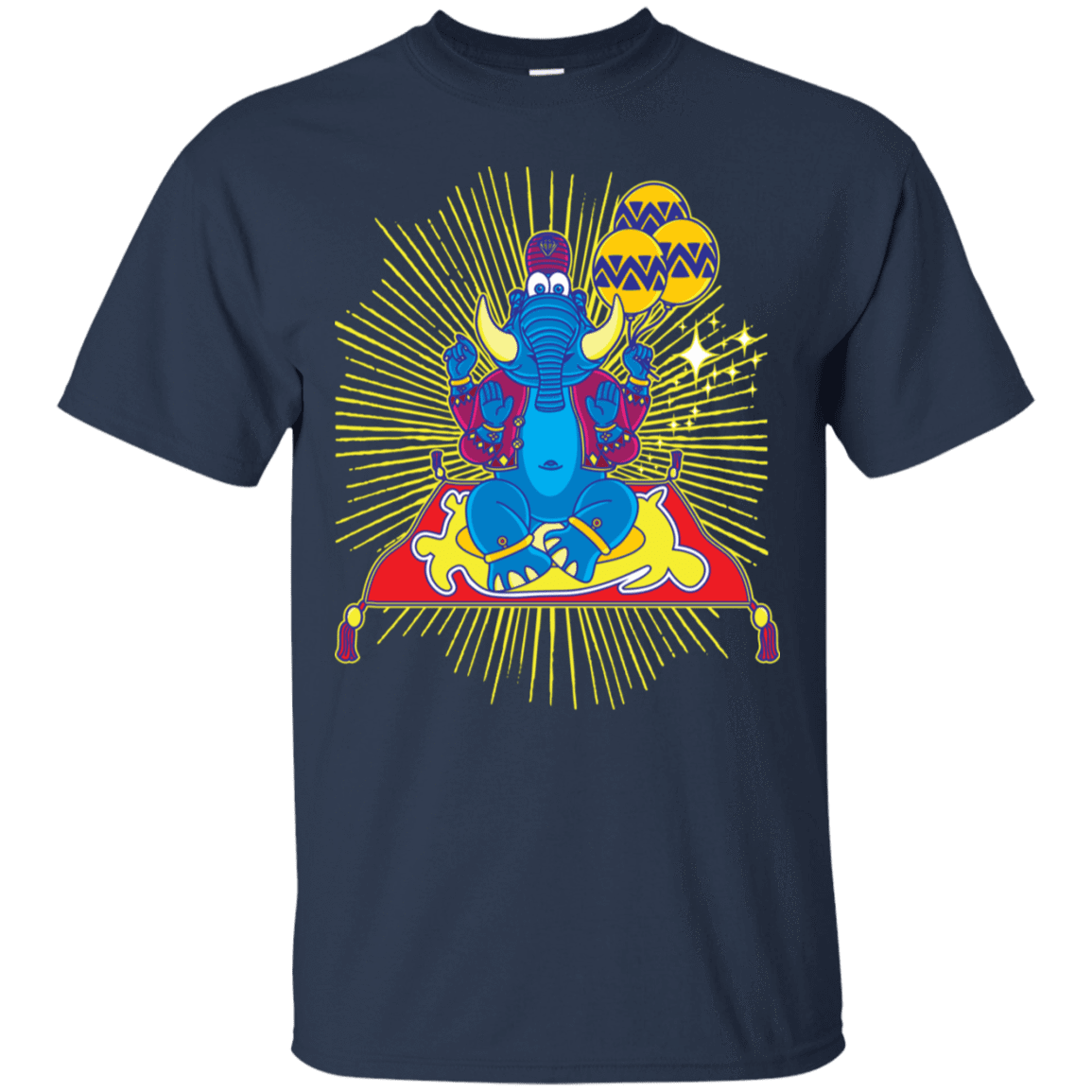 T-Shirts Navy / S Elephant God T-Shirt