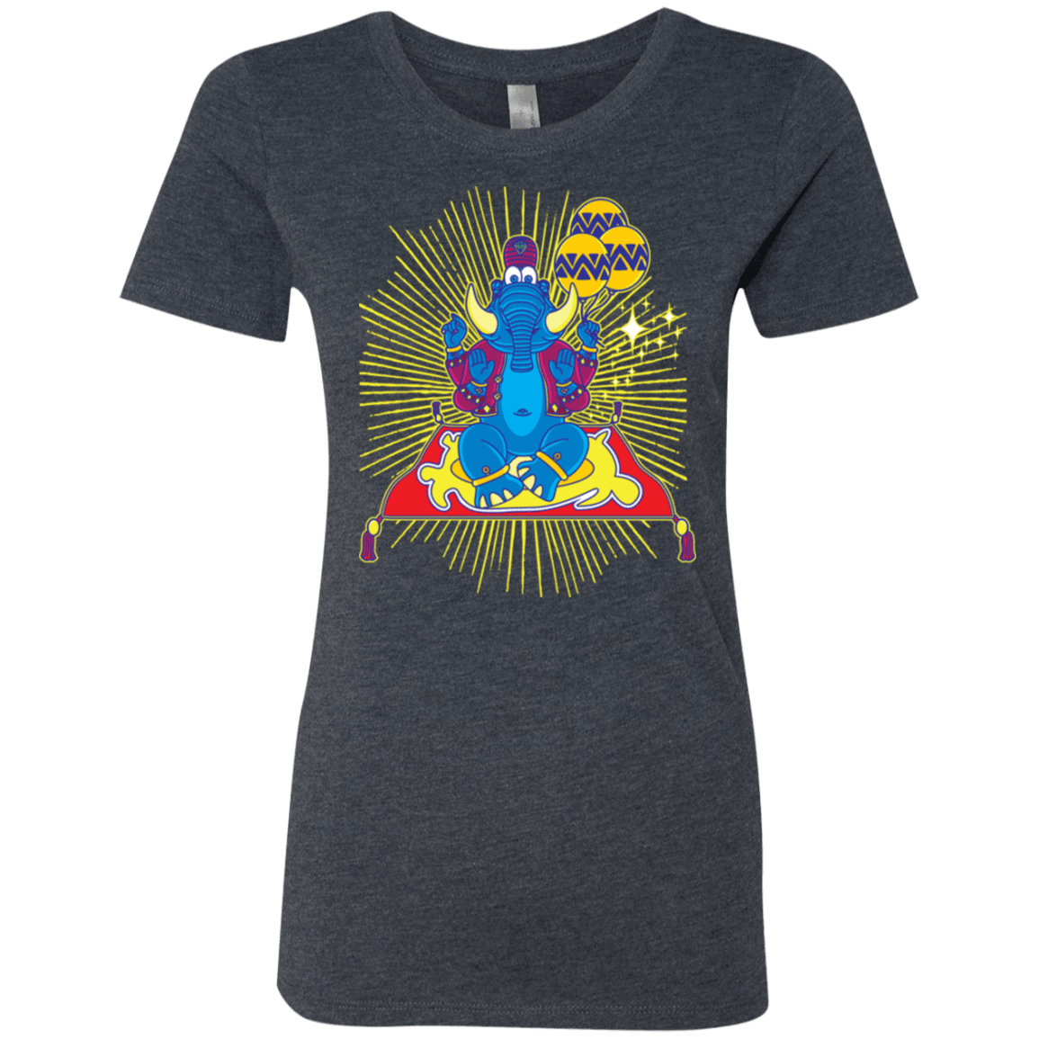 T-Shirts Vintage Navy / S Elephant God Women's Triblend T-Shirt