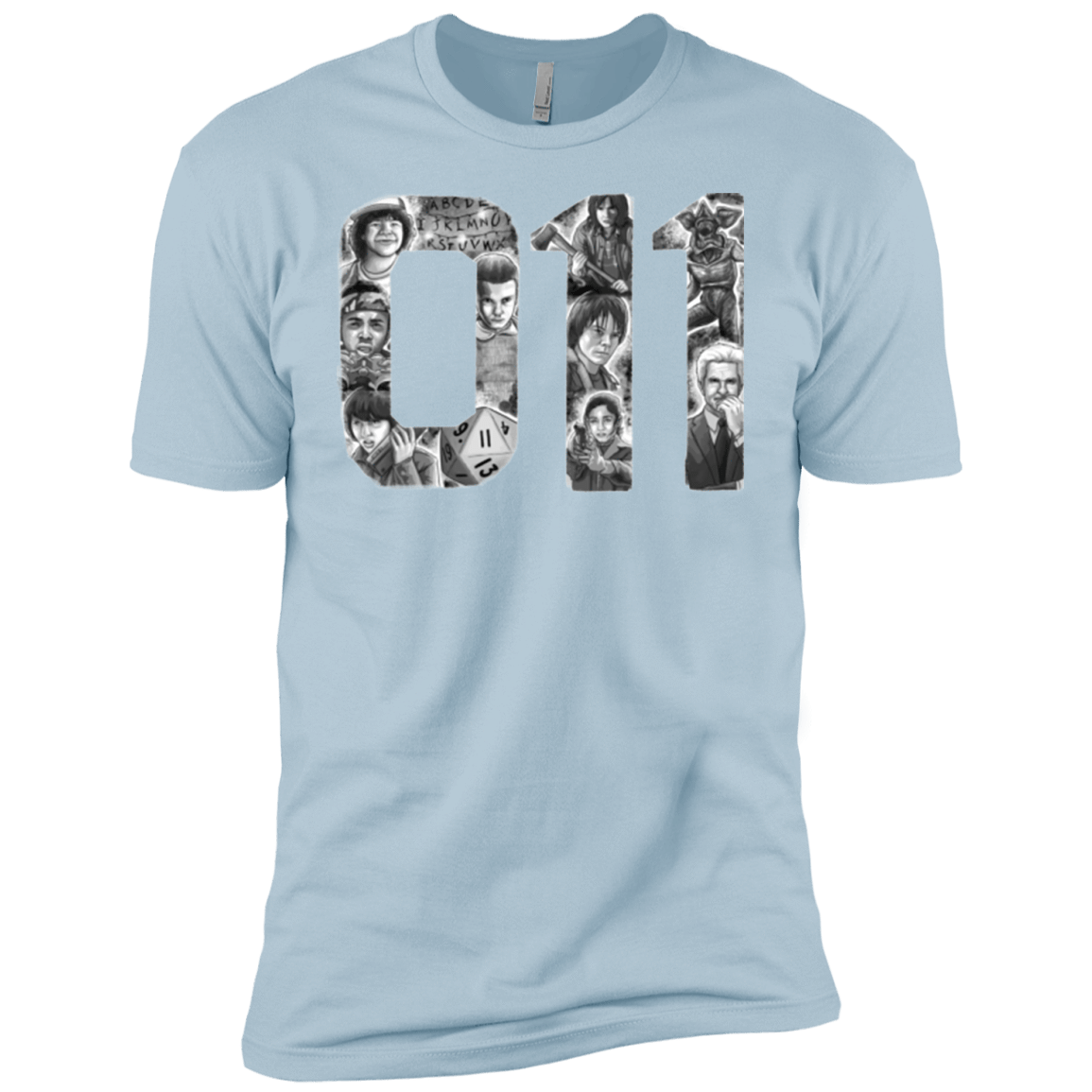 T-Shirts Light Blue / YXS Eleven Boys Premium T-Shirt
