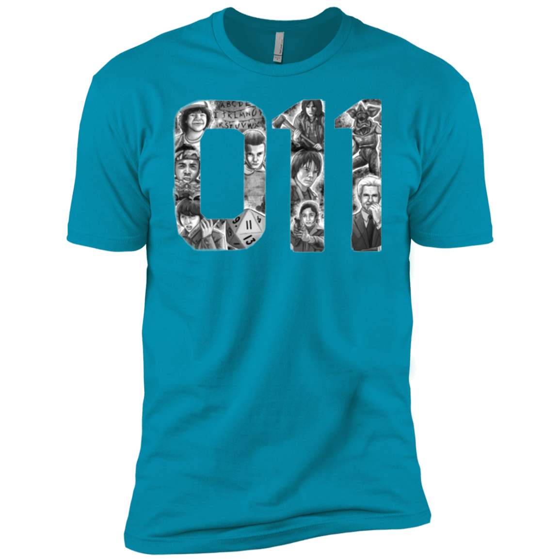 T-Shirts Turquoise / YXS Eleven Boys Premium T-Shirt