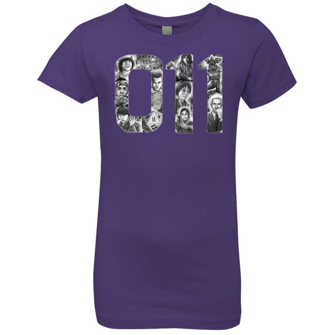 T-Shirts Purple Rush / YXS Eleven Girls Premium T-Shirt