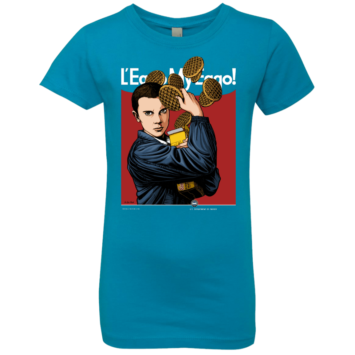 T-Shirts Turquoise / YXS Eleven Girls Premium T-Shirt