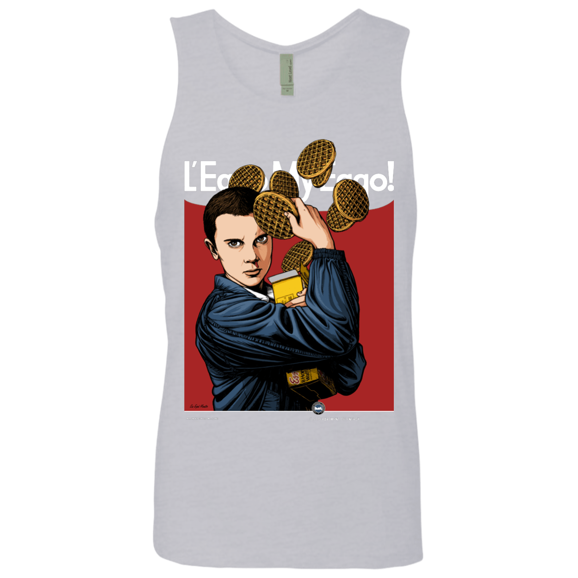 T-Shirts Heather Grey / Small Eleven Men's Premium Tank Top