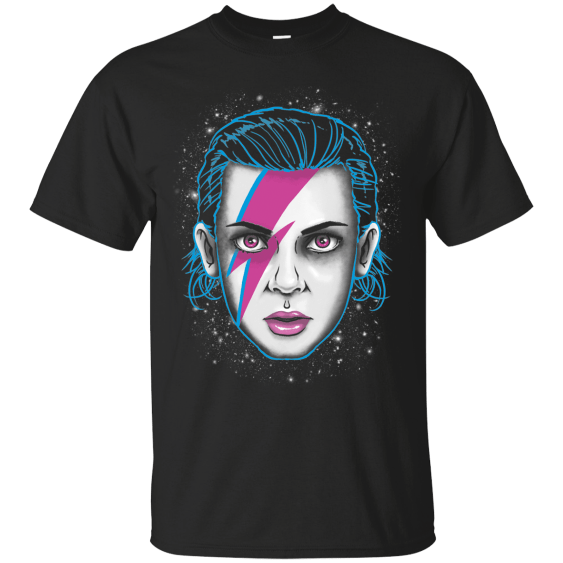 T-Shirts Black / S Eleven Space T-Shirt