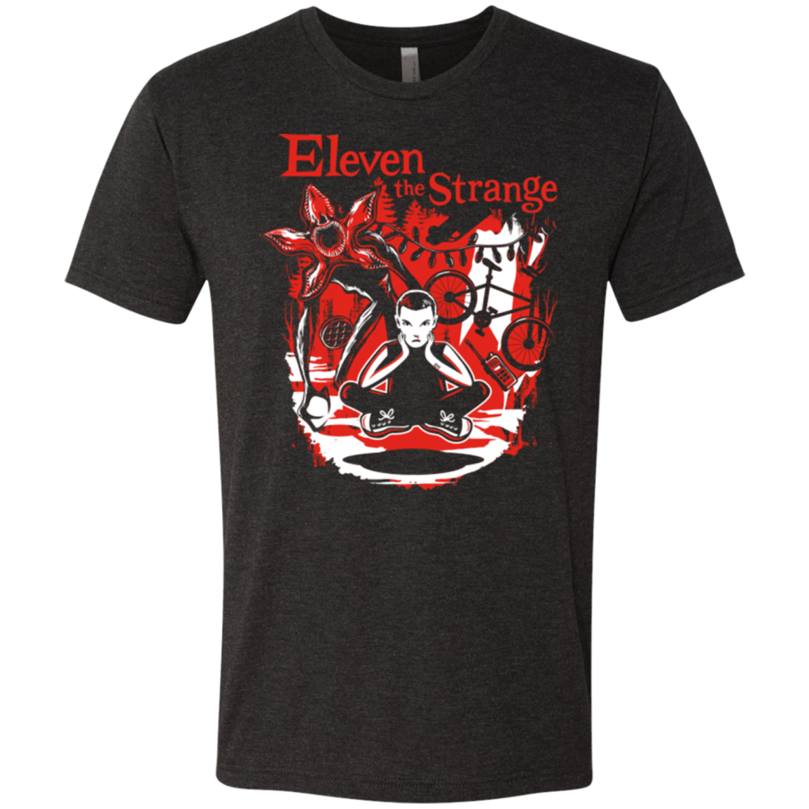 T-Shirts Vintage Black / Small Eleven The Strange Men's Triblend T-Shirt