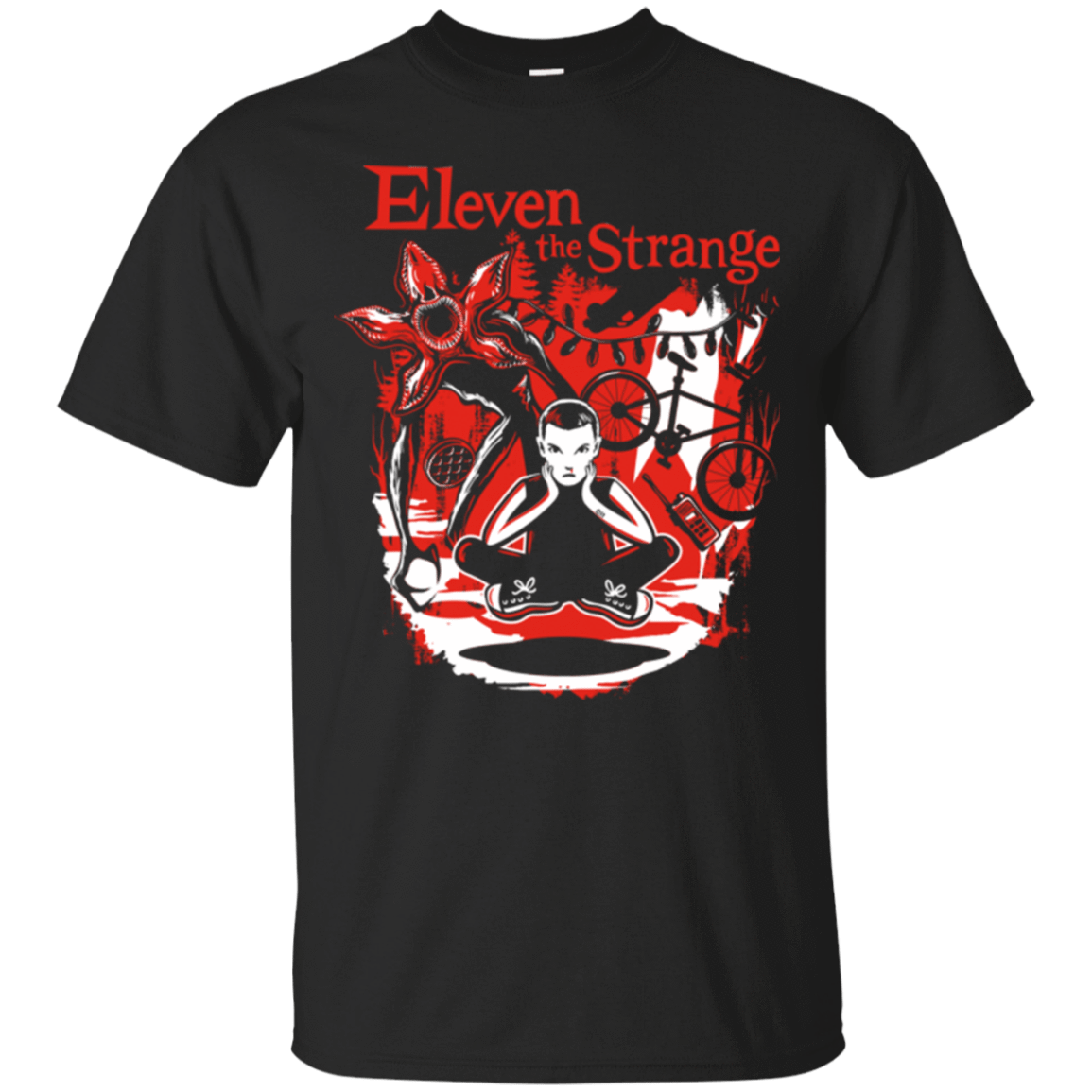 T-Shirts Black / Small Eleven The Strange T-Shirt