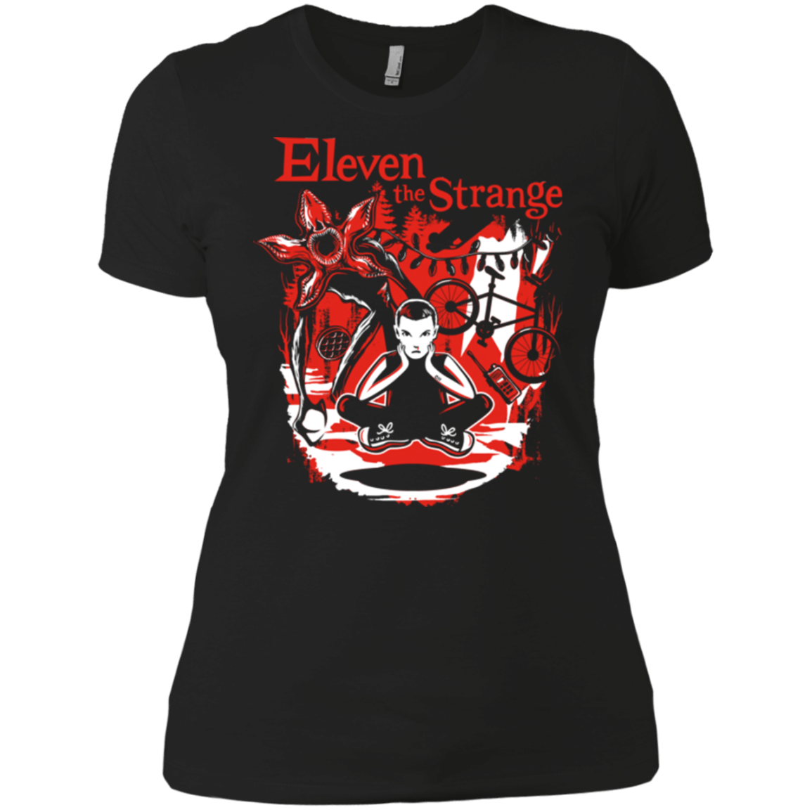T-Shirts Black / X-Small Eleven The Strange Women's Premium T-Shirt