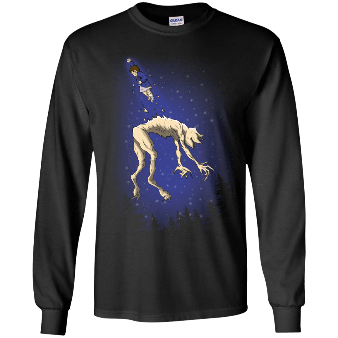 T-Shirts Black / YS Eleven vs Demogorgon Youth Long Sleeve T-Shirt