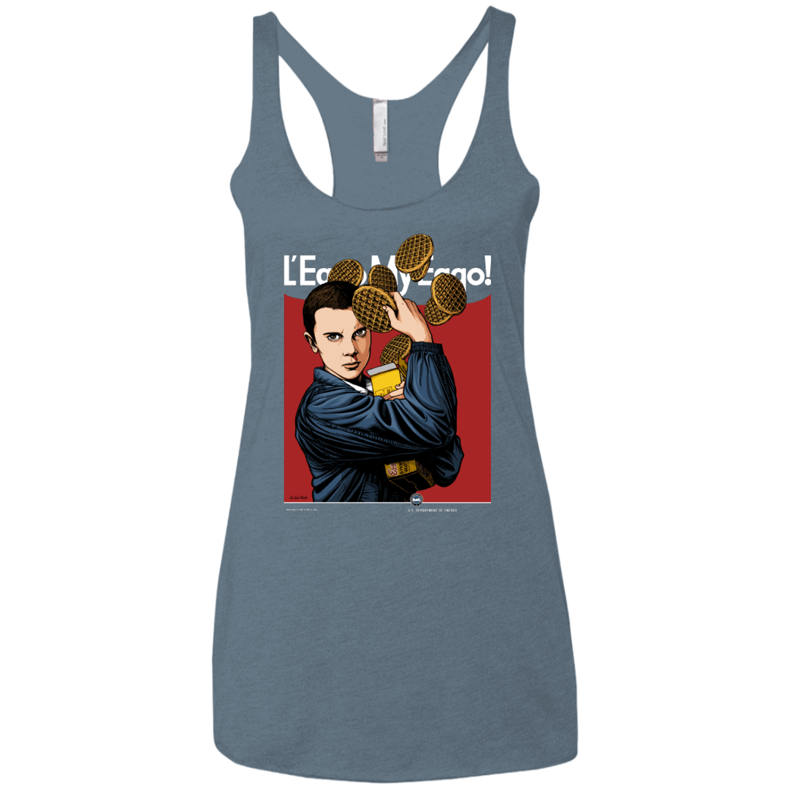 T-Shirts Indigo / X-Small Eleven Women's Triblend Racerback Tank