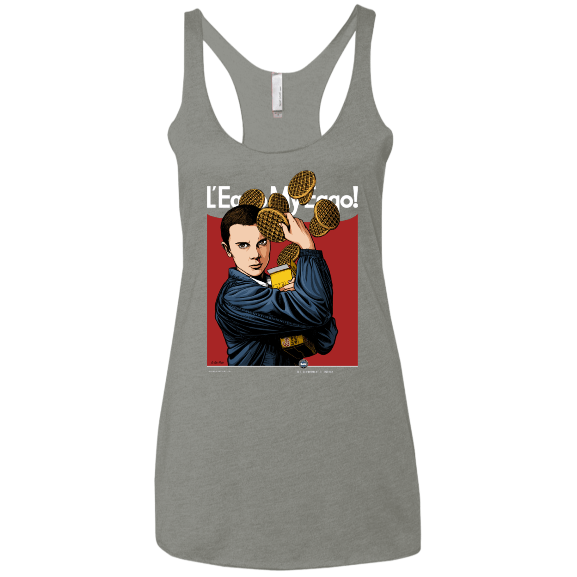 T-Shirts Venetian Grey / X-Small Eleven Women's Triblend Racerback Tank