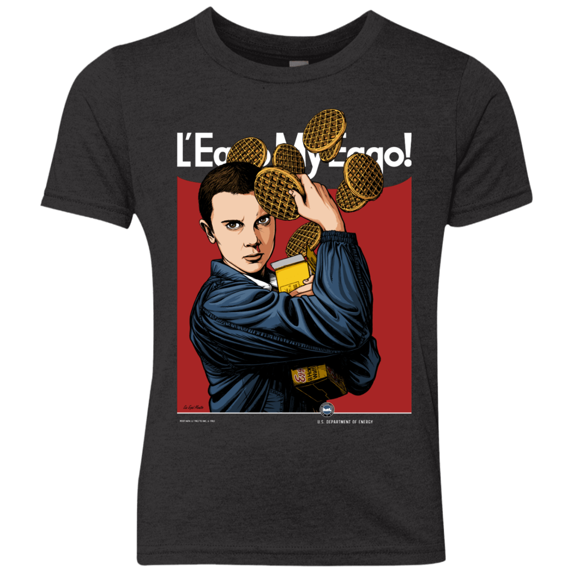 T-Shirts Vintage Black / YXS Eleven Youth Triblend T-Shirt