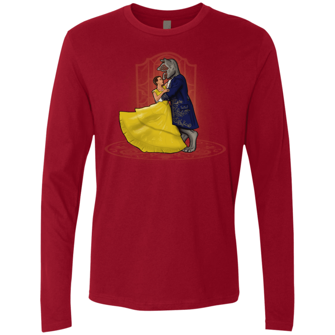 T-Shirts Cardinal / S Eleveny the Beast Men's Premium Long Sleeve