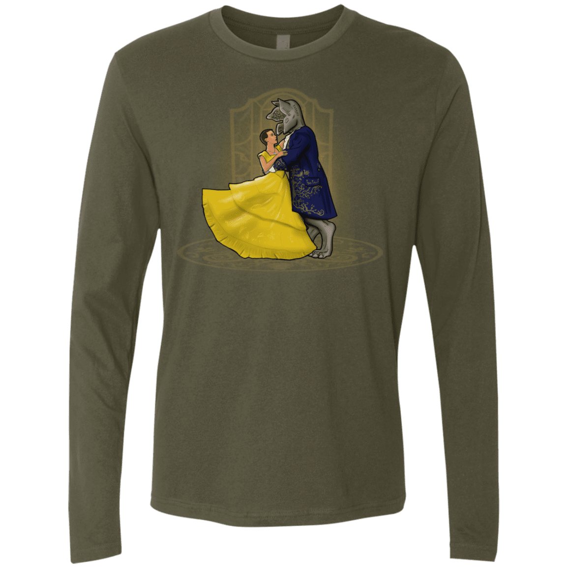 T-Shirts Military Green / S Eleveny the Beast Men's Premium Long Sleeve