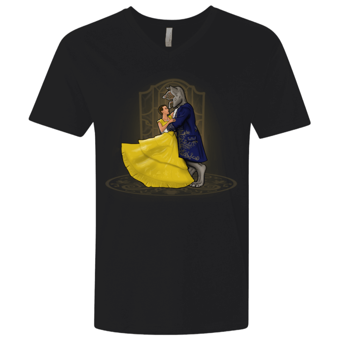 T-Shirts Black / X-Small Eleveny the Beast Men's Premium V-Neck