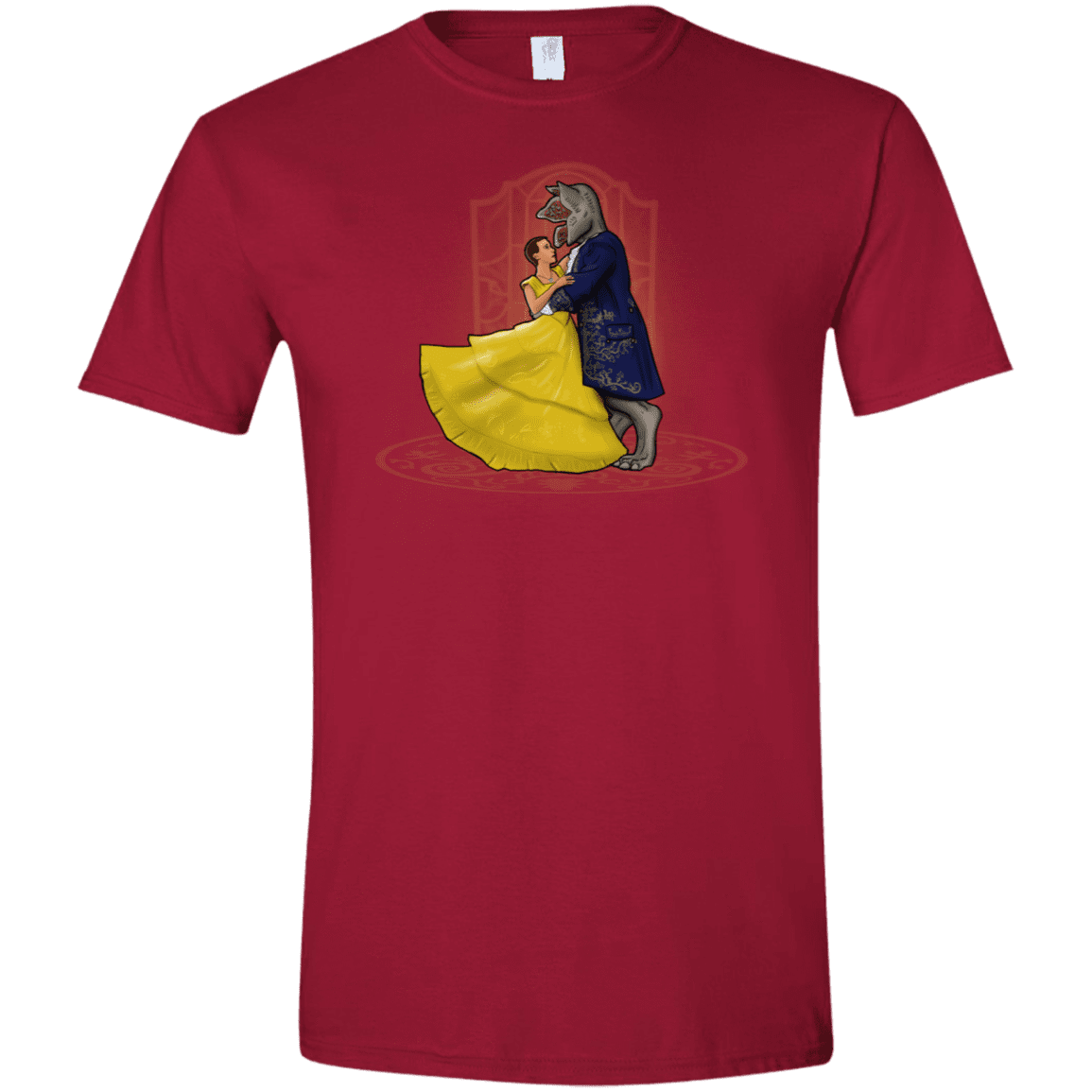 T-Shirts Cardinal Red / S Eleveny the Beast Men's Semi-Fitted Softstyle