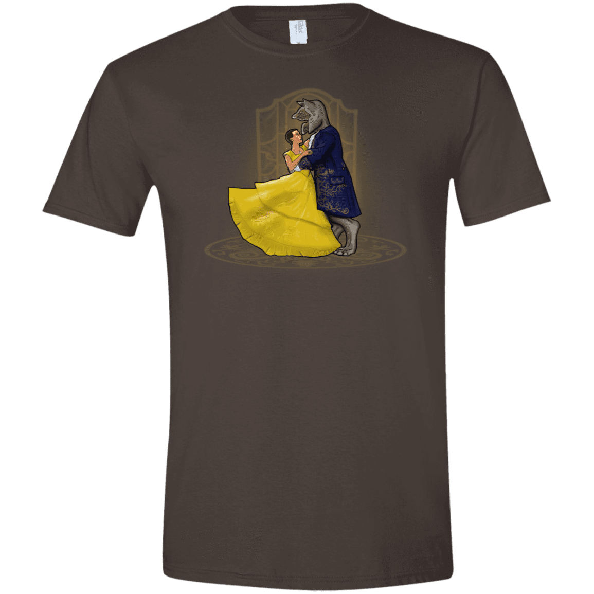 T-Shirts Dark Chocolate / S Eleveny the Beast Men's Semi-Fitted Softstyle