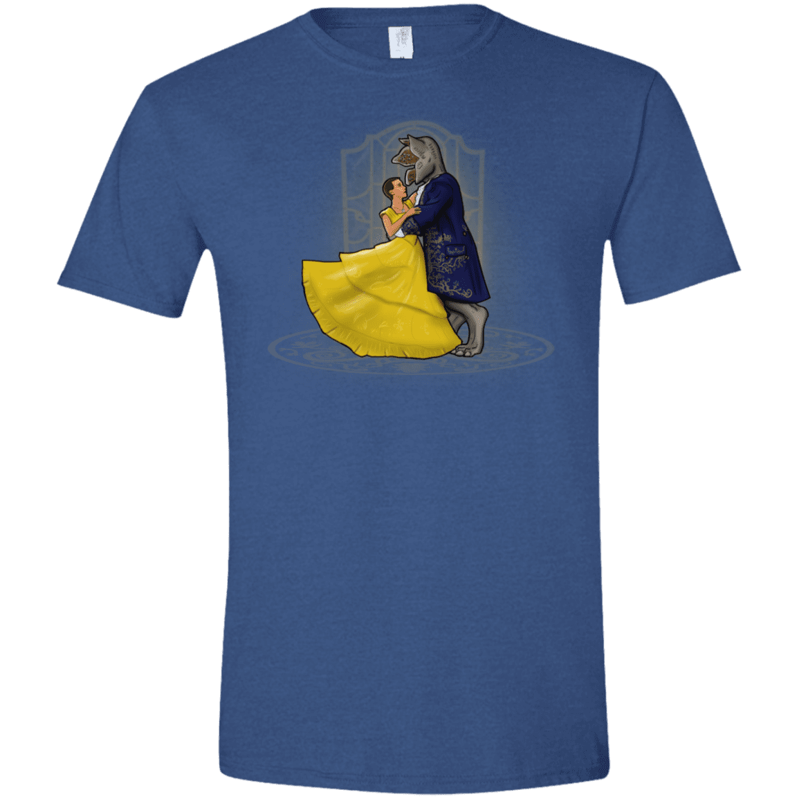 T-Shirts Heather Royal / X-Small Eleveny the Beast Men's Semi-Fitted Softstyle