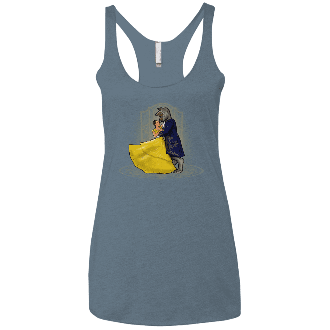T-Shirts Indigo / X-Small Eleveny the Beast Women's Triblend Racerback Tank