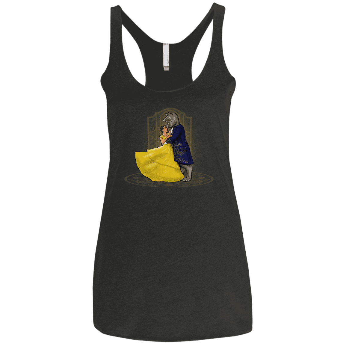 T-Shirts Vintage Black / X-Small Eleveny the Beast Women's Triblend Racerback Tank