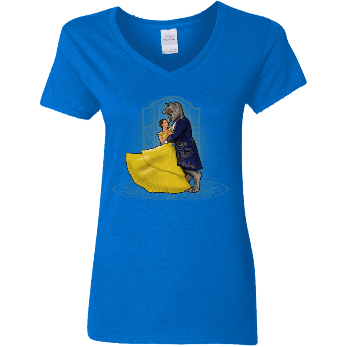 T-Shirts Royal / S Eleveny the Beast Women's V-Neck T-Shirt