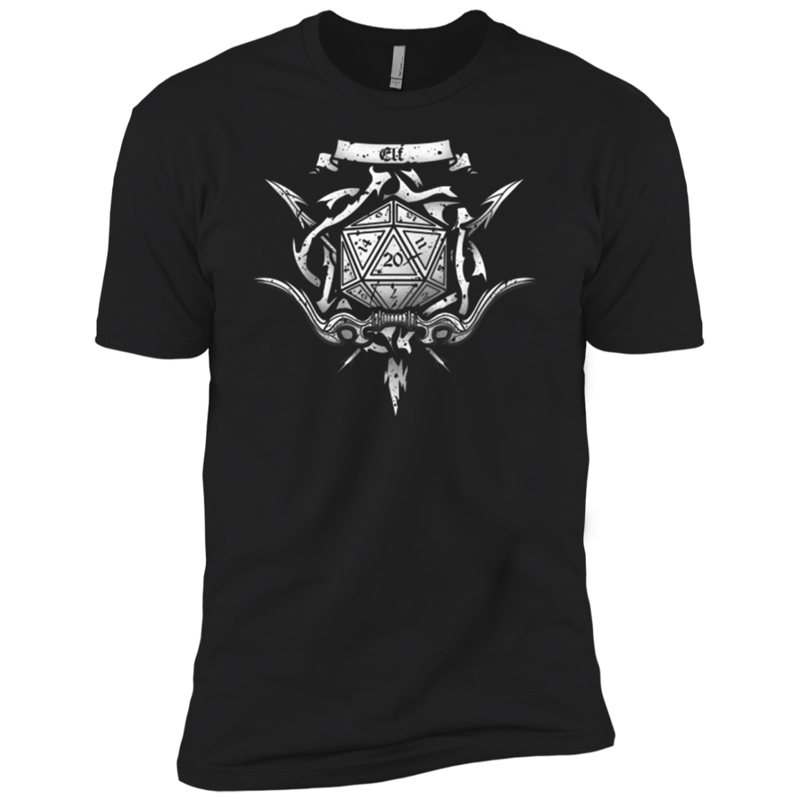 T-Shirts Black / YXS Elf Crest Boys Premium T-Shirt
