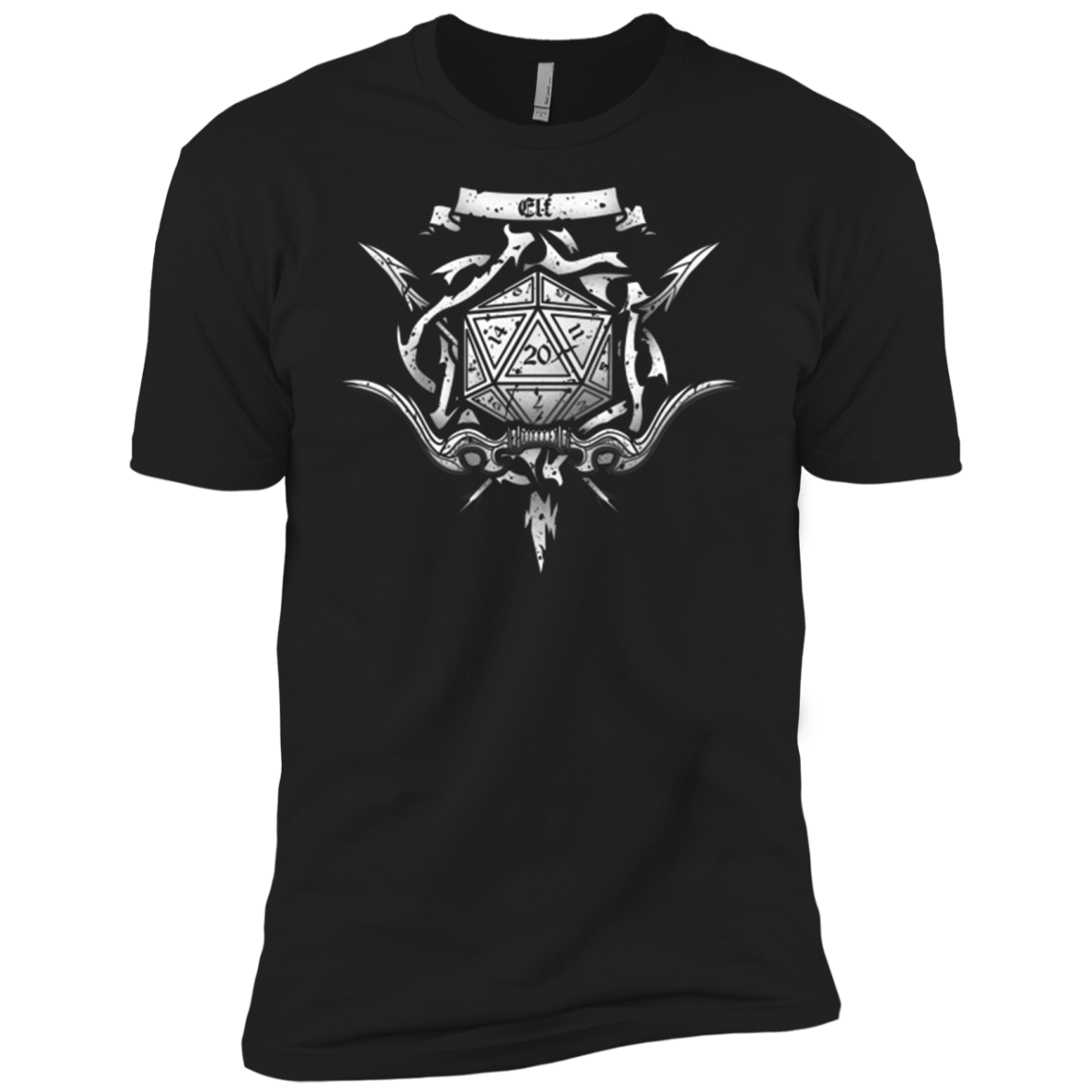 T-Shirts Black / X-Small Elf Crest Men's Premium T-Shirt