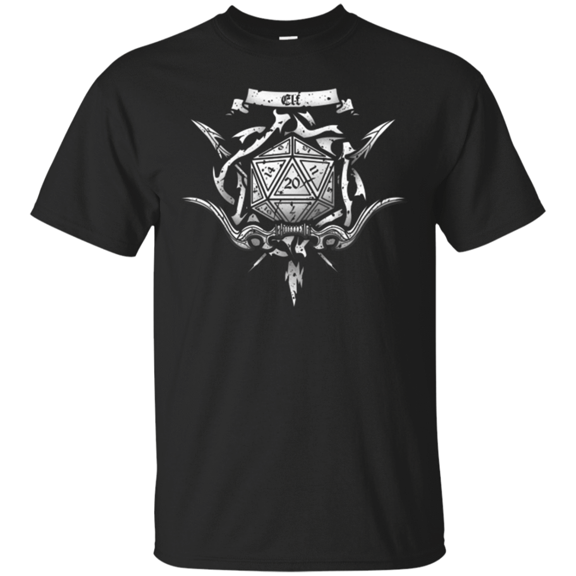 T-Shirts Black / Small Elf Crest T-Shirt