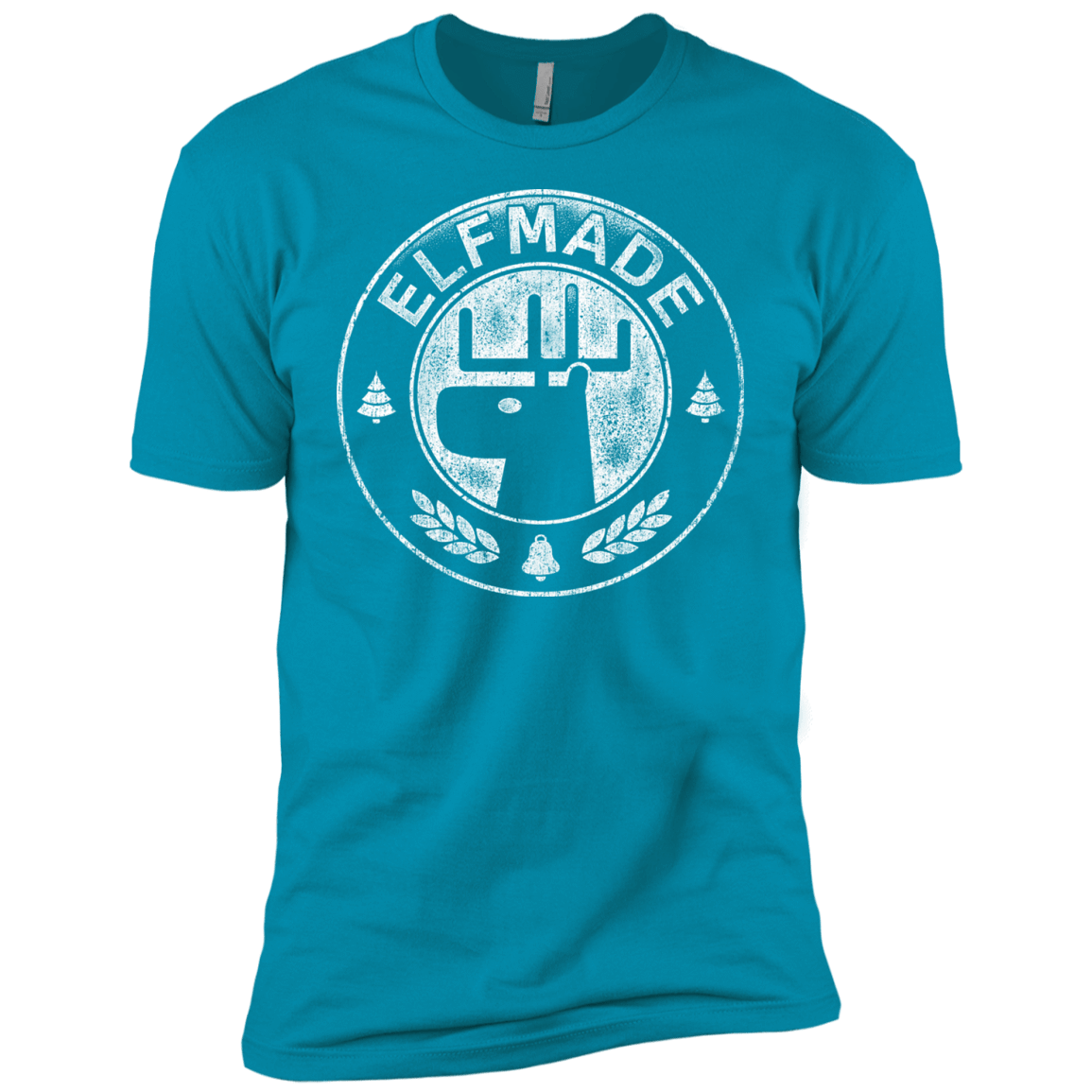 T-Shirts Turquoise / YXS Elf Made Boys Premium T-Shirt