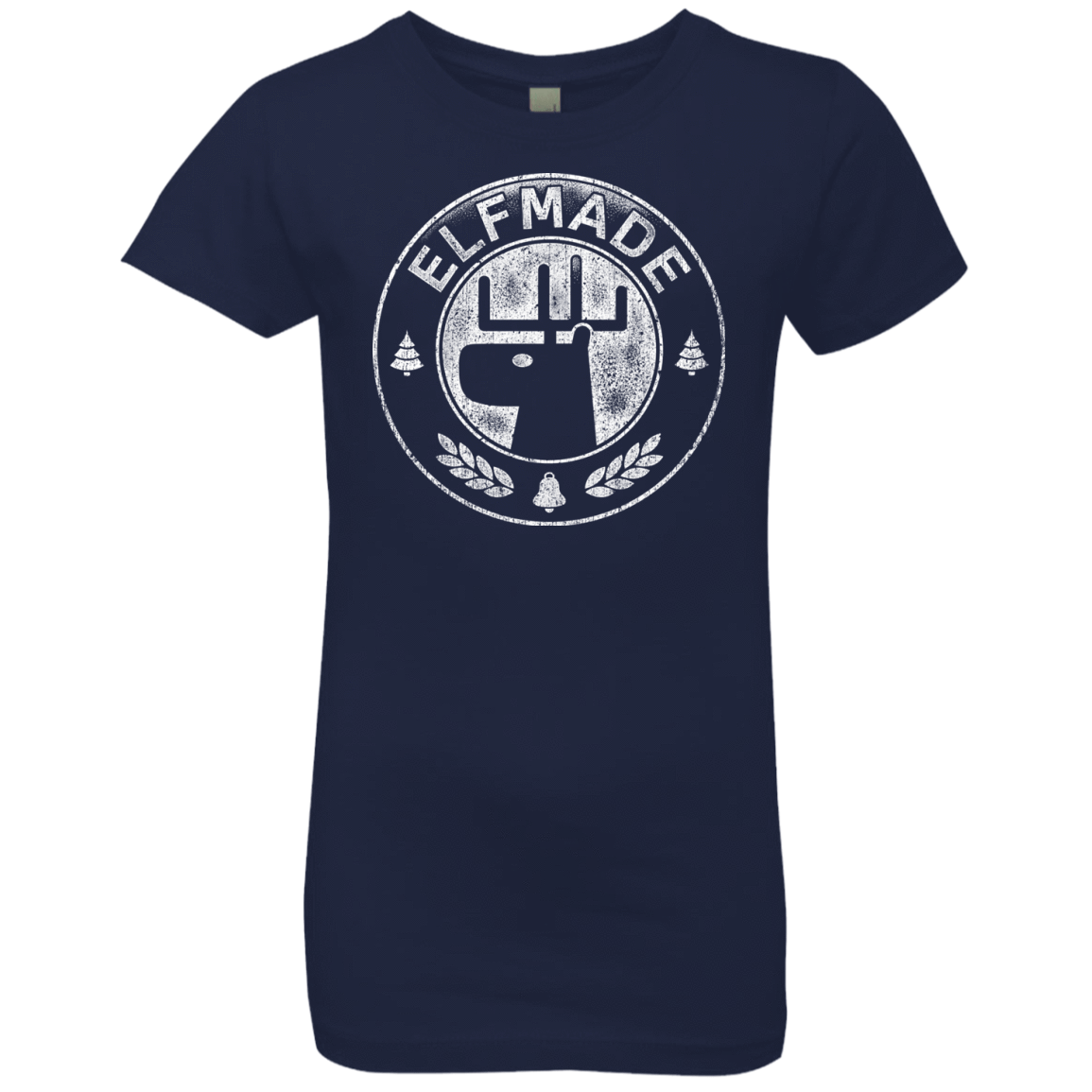 T-Shirts Midnight Navy / YXS Elf Made Girls Premium T-Shirt